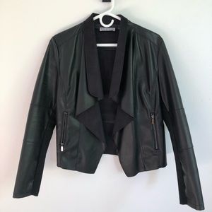 Faux Leather Jacket